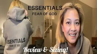 Fear of God ESSENTIALS Hoodie Review + Sizing!
