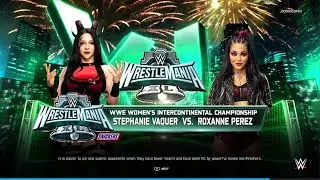 THE FUTURE IS HERE 🌟 Roxanne Perez vs Stephanie Vaquer | WrestleMania IC Title Falls Count Anywhere