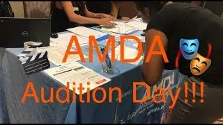AMDA: AUDITION DAY (VLOG) | BlackCircus