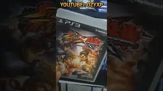 je te lis l'arri&egrave;re de street fighter x tekken ! #jeuxvideo #tekken #streetfighter #retrogaming