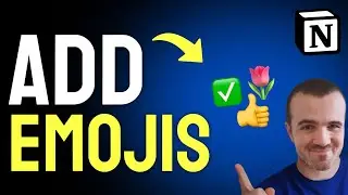 How to ADD Emojis in Notion (Step by Step)