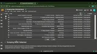 PART 3 - Tutorial Scraping Data Website Job Portal - JOBSTREET