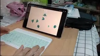 Try making the game Dodge the Creeps on my tablet, Honor Pad X9a
