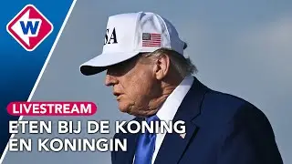 LIVE: Aankomst Trump bij Huis ten Bosch