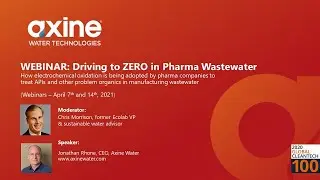 WEBINAR: Driving to ZERO in Pharma Manufacturing Wastewater Part 1