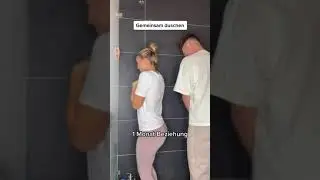 Duschen mit Freundin 🚿😏 #shorts #tiktok #couple