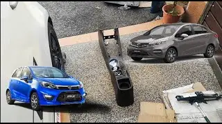 Cara-cara untuk tanggalkan centre console Proton Iriz & Persona VVT