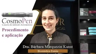 Confira o v&iacute;deo de aplica&ccedil;&atilde;o da Caneta CosmoPen
