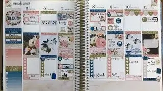 Plan With Me ft. The Hummingbird Planner-Bloom
