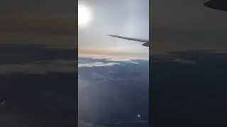 Flight over the taiga view through the clouds #hashtag #
