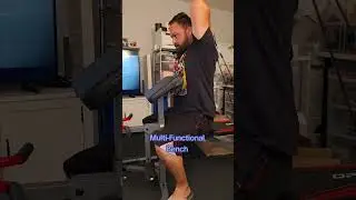 Versatile Bench for Home Workouts & Decor #bench #benchpress #gym #exercise