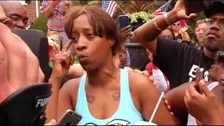 Girlfriend reacts to Philando Castile's killing by Minn. police
