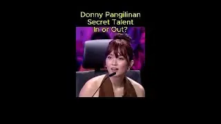 Donny Pangilinan Secret Talent Reveal on PGT/ Kathryn Bernardo nagulat! #shorts #pgt #donny #viral