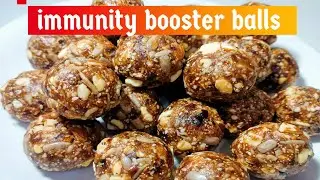Immunity booster balls recipe by Billokadhaaba || dry fruits laddu || dry fruits panjeeri || 