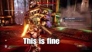 Godfall Challenger Edition: First boss fight with Gilden Commander Ascendant
