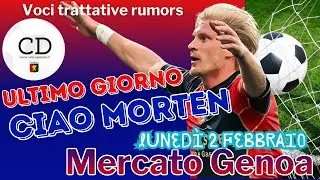 MERCATO GENOA Ultimo giorno: cosa pu&ograve; succedere entro le 20. Ciao Thorsby. Norton Cuffy e Onana?