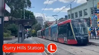 Sydney Rails Vlog 60: Surry Hills Light Rail Stop