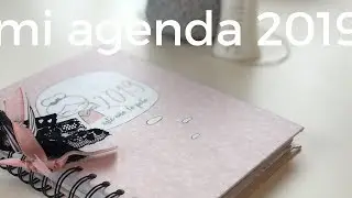 mi agenda 2019 tutorial scrapbooking