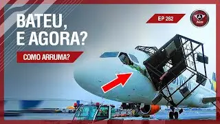 Funilaria e pintura -  Como se conserta um AVIÃO BATIDO?