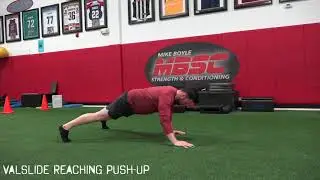 Valslide Reaching Push-Up