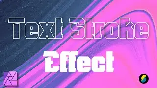 YOU CAN MAKE THIS - Stroked Text effect using Affinity Photo #Affinity #AffinityPhoto