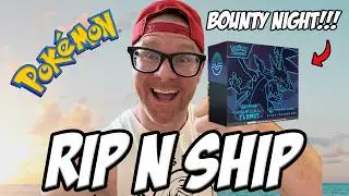 🔴 LIVE Pok&eacute;mon Rip N Ship! BOUNTY NIGHT! ASCENDED HEROES IN STOCK!