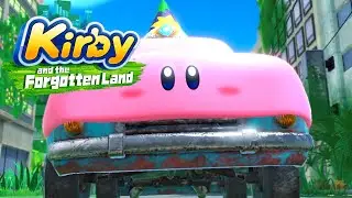 Kirby and the Forgotten Land 100% Walkthrough - World 1 Natural Plains