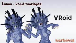 I Built a 3D Model of a VTuber from Scratch (Timelapse)