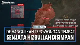 Gelombang Serangan IDF Hancurkan Terowongan Tempat Senjata Hizbullah Disimpan