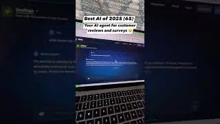 Use this AI and turn your customer reviews into an AI agent