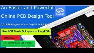 Use PCB Tools & Layers in EasyEDA