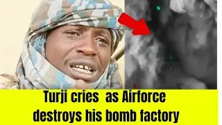 TURJI IN TEARS: BANDITS BOMB FACTORY DESTROYED BY NAF AIRSTRIKES IN ZAMFARA