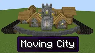 i made a moving city in minecraft (with create)