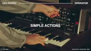 Zac Farro - Simple Actions (Official Audio)
