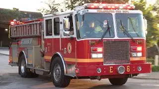 Philadelphia Fire Department Engine 6 Responding