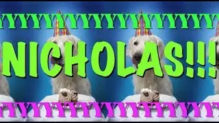 HAPPY BIRTHDAY NICHOLAS! - EPIC Happy Birthday Song