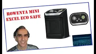 🔥 Calefactor cer&aacute;mico ROWENTA MINI EXCEL ECO SAFE | AMAZON 🏠