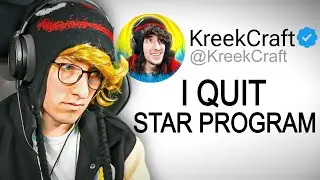 KreekCraft LEFT The Roblox Star Program&hellip; The Real Reason 💔