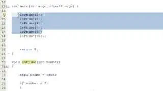 How to Determine if a Number is a Prime Number by Writing a Computer Program , C++ , Part 2
