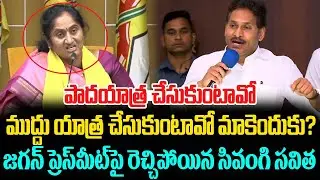 జగన్ నీకు దమ్ము దైర్యం ఉంటే అసెంబ్లీకి రా.? | Ministar Savitha Mass Warning To Ys Jagan | ISM Telugu