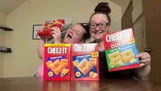 Tasting the NEW Cheez-It flavors!