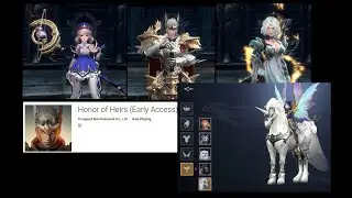 Honor of Heirs (Early Access) - Classes + Character Creation + Outfits + Mounts