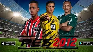 PES 2021 MOD PES 2012 ANDROID ELENCOS E KITS ATUALIZADOS | OFFLINE 100MB BEST GRAPHICS