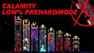 Beating the Calamity Mod As a LOW% in PRE-HARDMODE (full story)