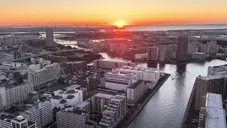 20260114千葉方向の日の出をほぼ毎日撮影🌅