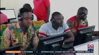 Techiman North MP and Helping Africa establish 50-seater educational job-  JoyNews(5-11-21)