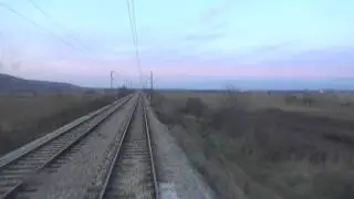 Train Driver's view: railroad in Serbia from Grejac to Aleksinac - SERBIAN RAILWAYS