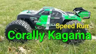 Team Corally Kagama - First Run and Speed Run with SkyRc GSM020!