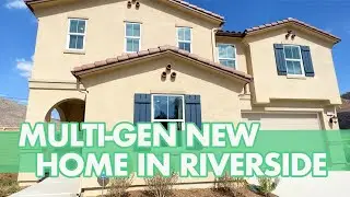 Multi-Gen New Home in Riverside California | 6 Bed | 5 Bath | 3368 SqFt