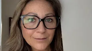 Everyday makeup look tutorial. 46 year old in Menopause. 